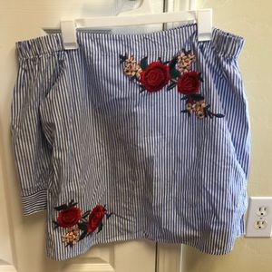 Off The Shoulder Shirt